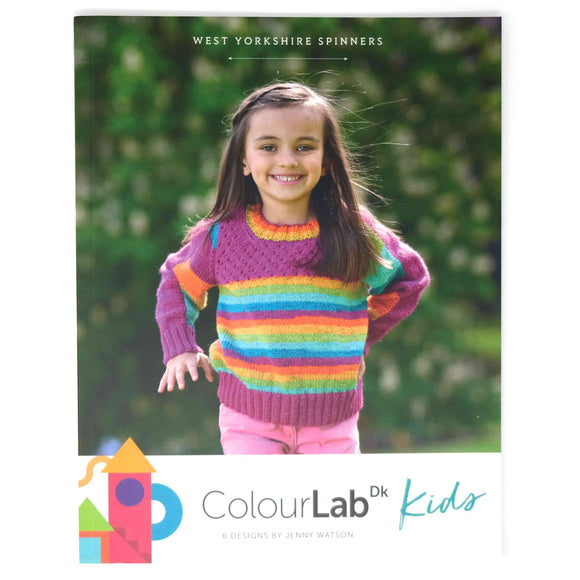 WYS ColourLab DK Kids Pattern Book Cover