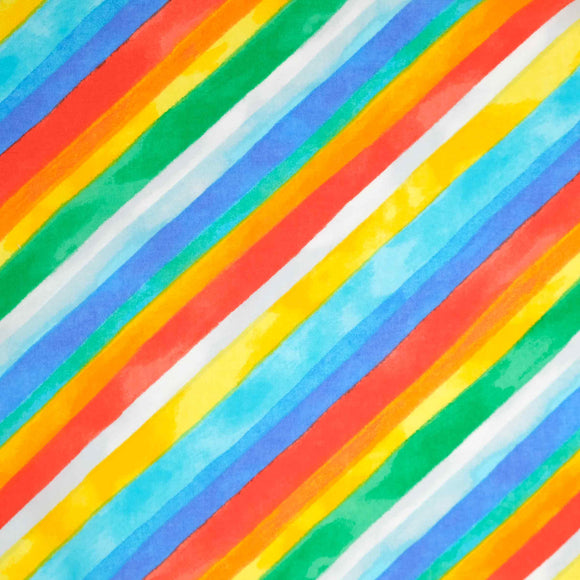 Windham Fabrics Quilt Back 52480 Rainbow Stripe