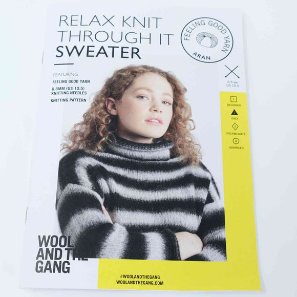 Wool and The Gang Relax Knit Through it Sweater