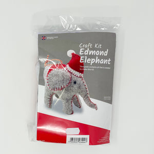 Wool Felt Craft Kit Edmond Elephant