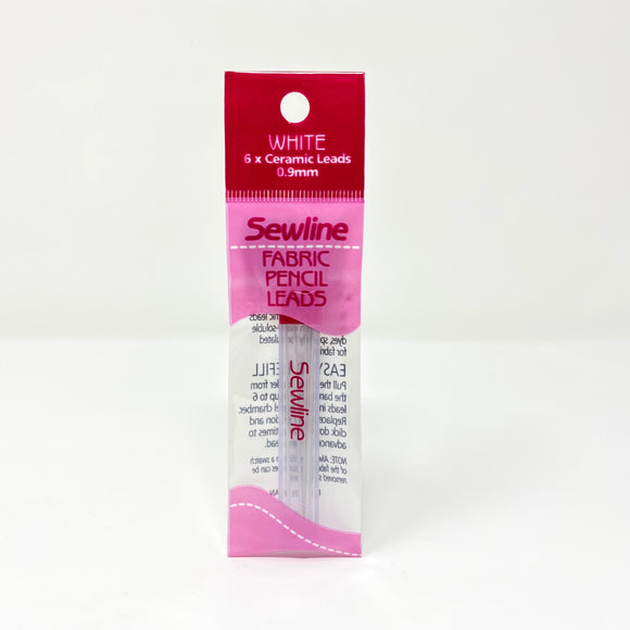 Sewline - Tailor's Click Pencil White Lead Refill (6 pack)