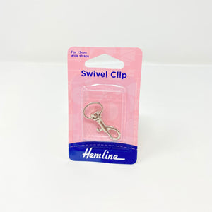 Hemline - Swivel Clip Nickel