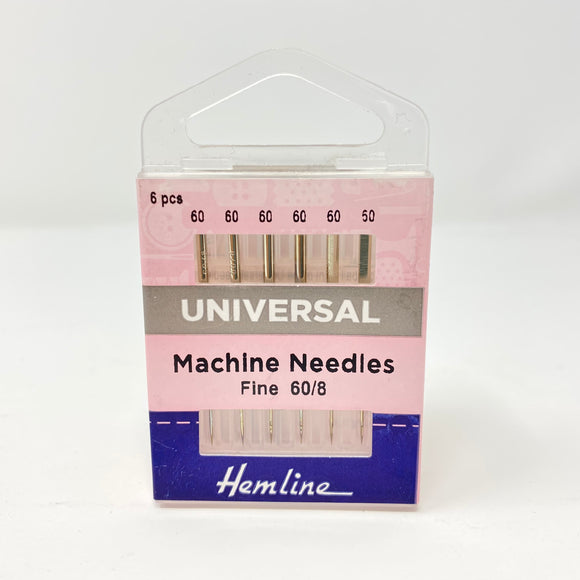 Hemline - Machine Needles Fine 60/8