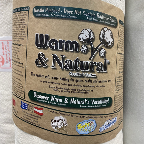 The Warm Company - Warm & Natural Needled Cotton Wadding