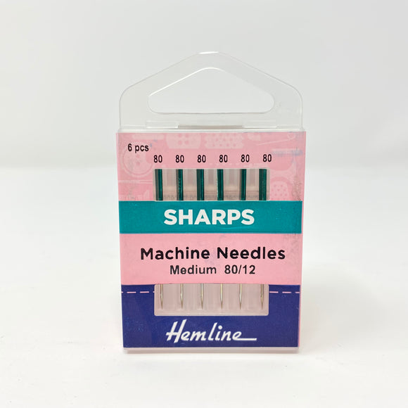 Hemline - Machine Sharps Needles 80/12