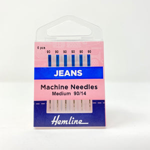 Hemline - Machine Needles Jeans Medium 90/14