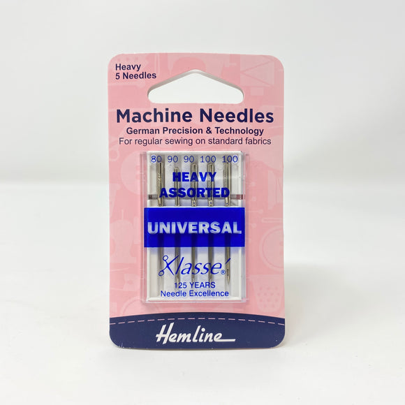 Hemline - Machine Universal Needles Heavy assorted