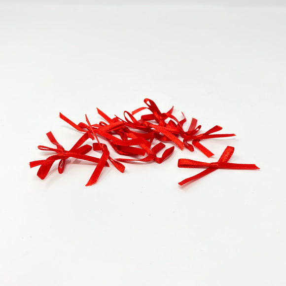Papercellar Mini Red Satin Bows