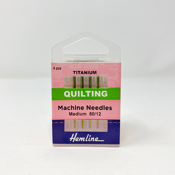 Hemline - Machine Needles Quilting 80/12