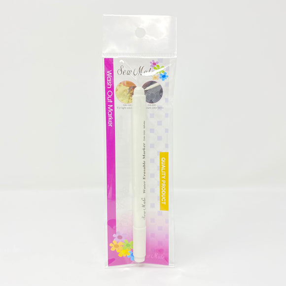 Sew Mate - Wash Out Marker White