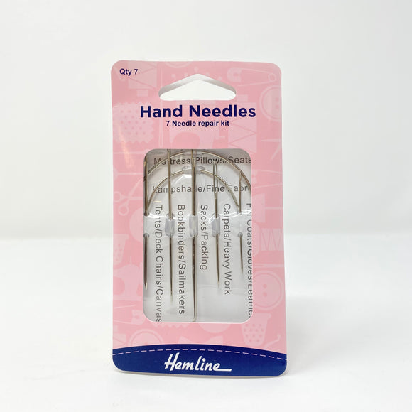 Hemline - Hand Needles 7 Needle Repair Kit