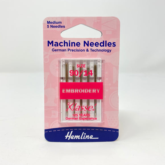 Hemline - Machine Needles Embroidery 90/14