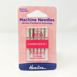 Hemline - Machine Needles Embroidery 75/11
