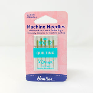 Hemline - Machine Needles Quilting 80/12