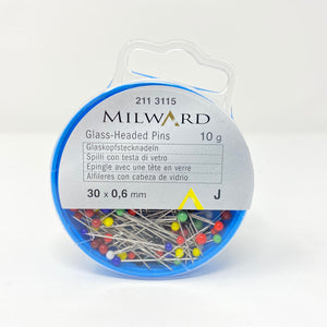 Milward - Glass-Headed Pins