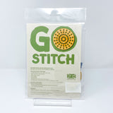 Hawthorn Go Stitch Stitch Brooch Kit back
